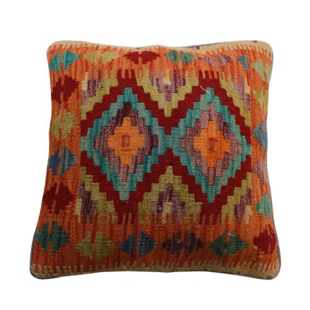 Ručne tkaný obliečka na vankúš Kilim 45x45 afganský dekoračný vankúš