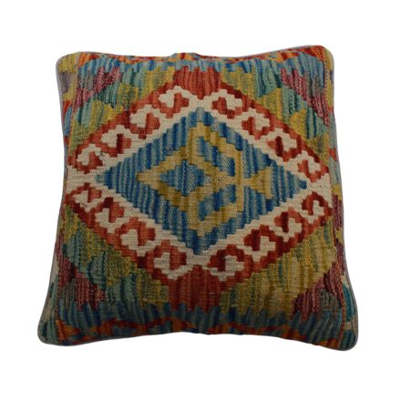 Ručne tkaný obliečka na vankúš Kilim 45x45 afganský dekoračný vankúš